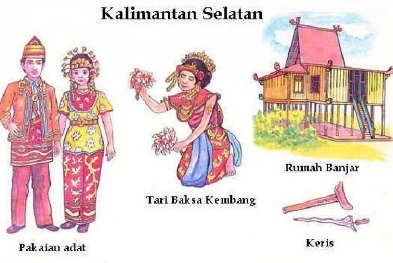 Inilah 3 Ciri Khas dari Kalimantan Selatan Yang Perlu Anda Tahu