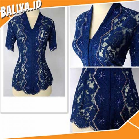 Model Kebaya Brokat Muslim