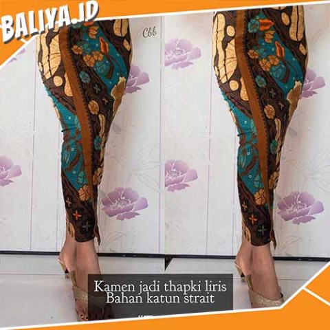 Model Elegan Rok Batik Panjang Untuk Kebaya