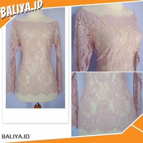 Seragam Kebaya Brokat Modern