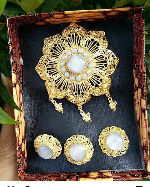 Set Bros Kebaya Teratai Warna Hitam