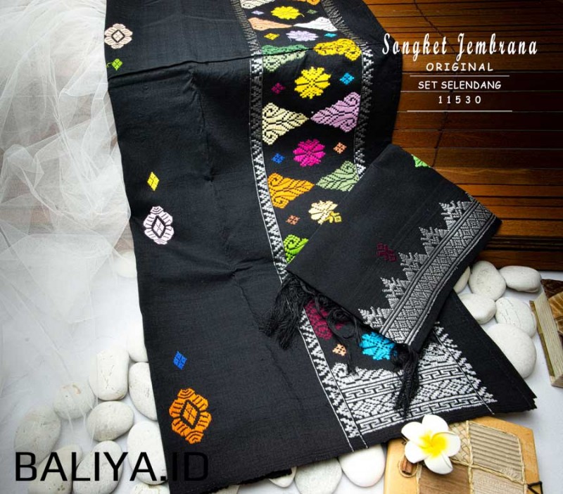 Songket Dan Selendang Bali Asli Negara