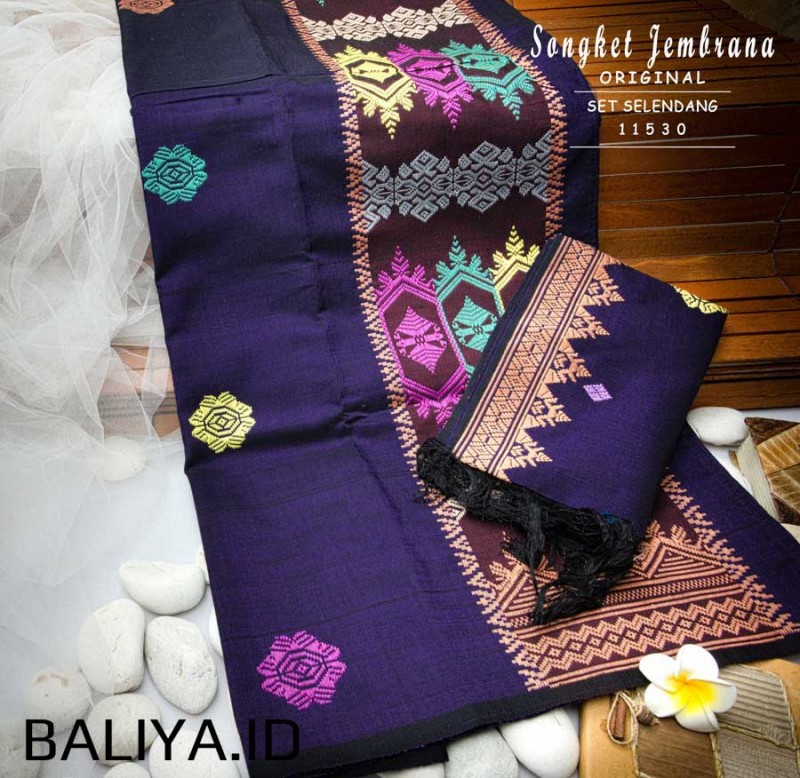 Songket Dan Selendang Bali Asli Negara