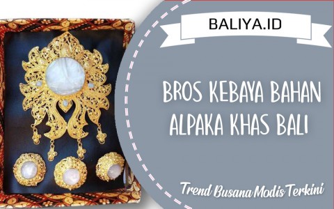 Bros Kebaya Berbahan Alpaka Dari Bali