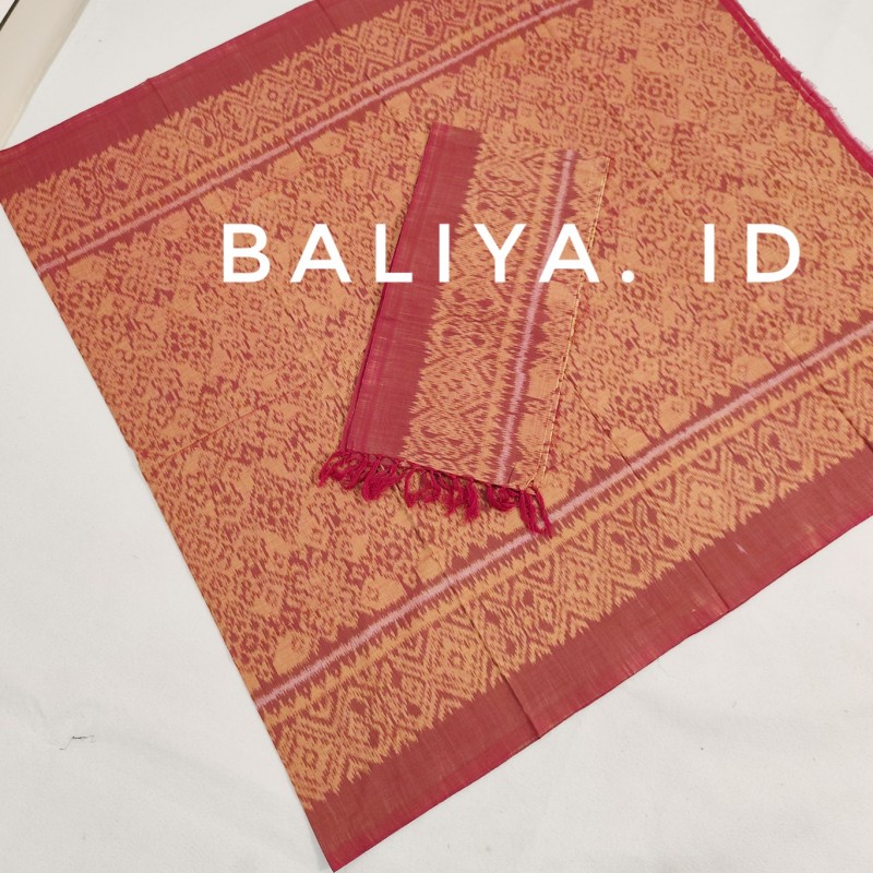 Kamen Endek Catri Set Selendang
