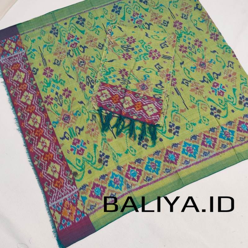 Endek Semi Lasem Set Selendang