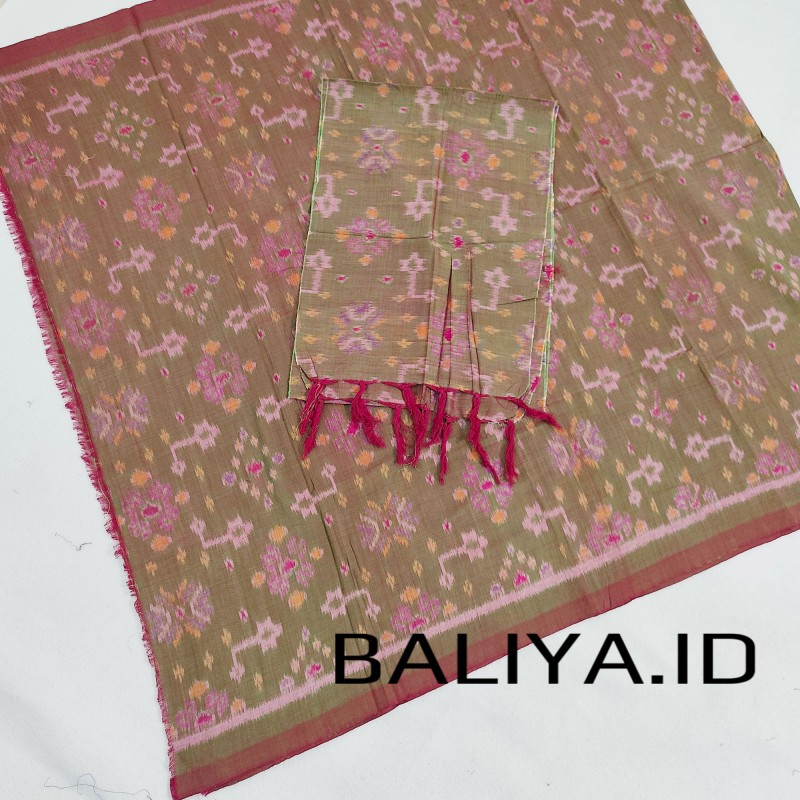 Endek Semi Lasem Set Selendang