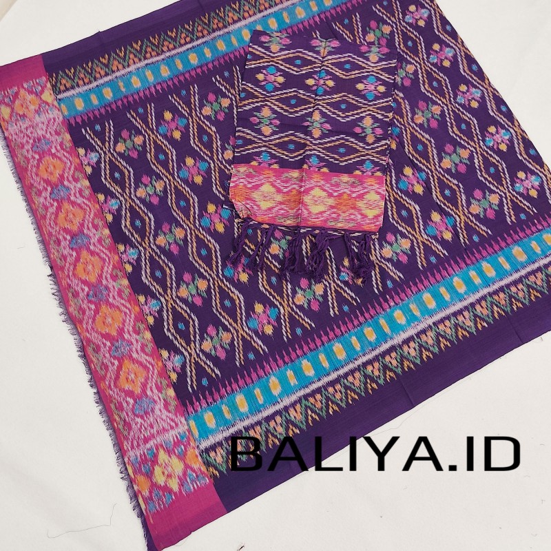Endek Semi Lasem Set Selendang
